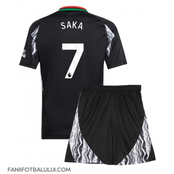 Arsenal Bukayo Saka #7 Echipament de Fotbal Replică 2024-25 Copii Deplasare (+ Șorturi)